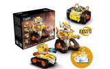 CaDA W. Bot Code Robot 3-in-1 - RC Dual Mode Control - 455 Pieces Brick Model Kit C83003W