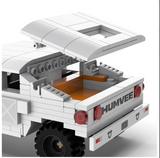 CaDA Humvee Off-Road Truck 1:24 328 Pieces Brick Model Kit C55022W