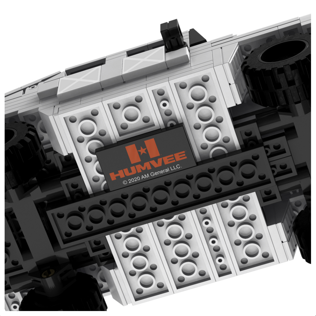 CaDA Humvee Off-Road Truck 1:24 328 Pieces Brick Model Kit C55022W