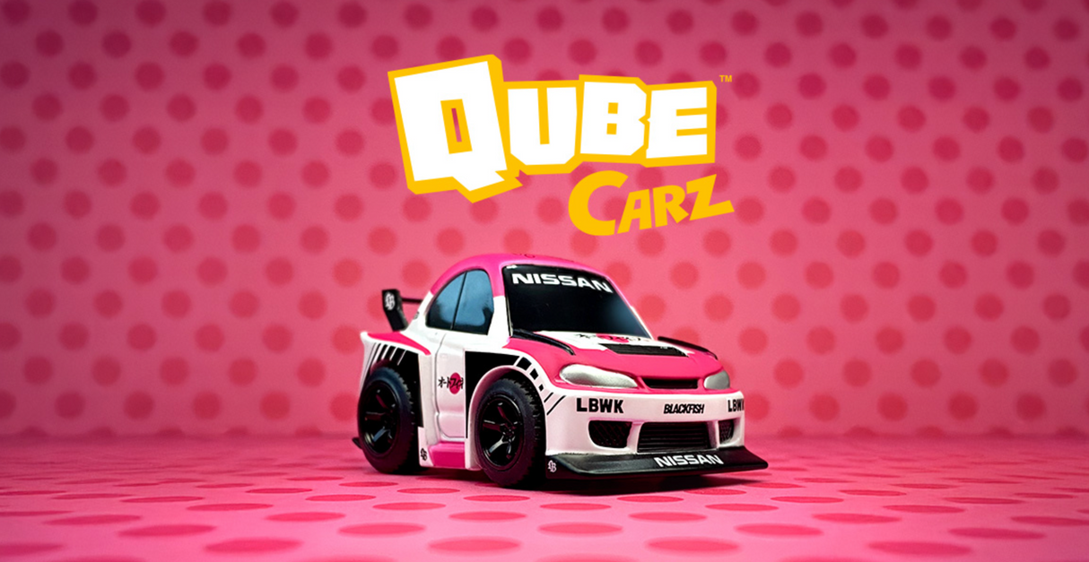 Mini GT QubeCarz Complete Box of 6 Cars - Factory Sealed - 1:64 - QZ001PACK6