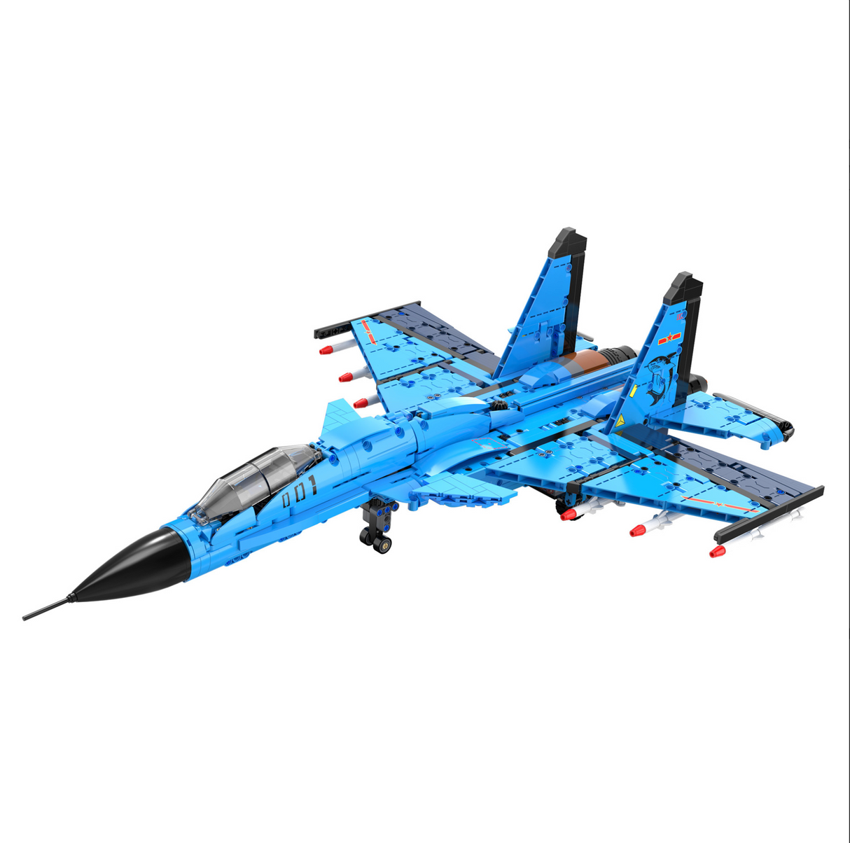 CaDA Casci Fighter Plane 1481 Pieces Brick Model Kit C56028W