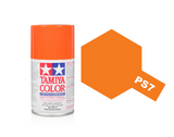 Tamiya PS-7 Orange Paint 100ml Spray Can - Item #86007