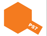 Tamiya PS-7 Orange Paint 100ml Spray Can - Item #86007