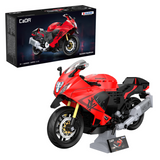CaDA Suzuki Hayabusa Motorbike 1:12 299 Pieces Brick Model Kit C62051W