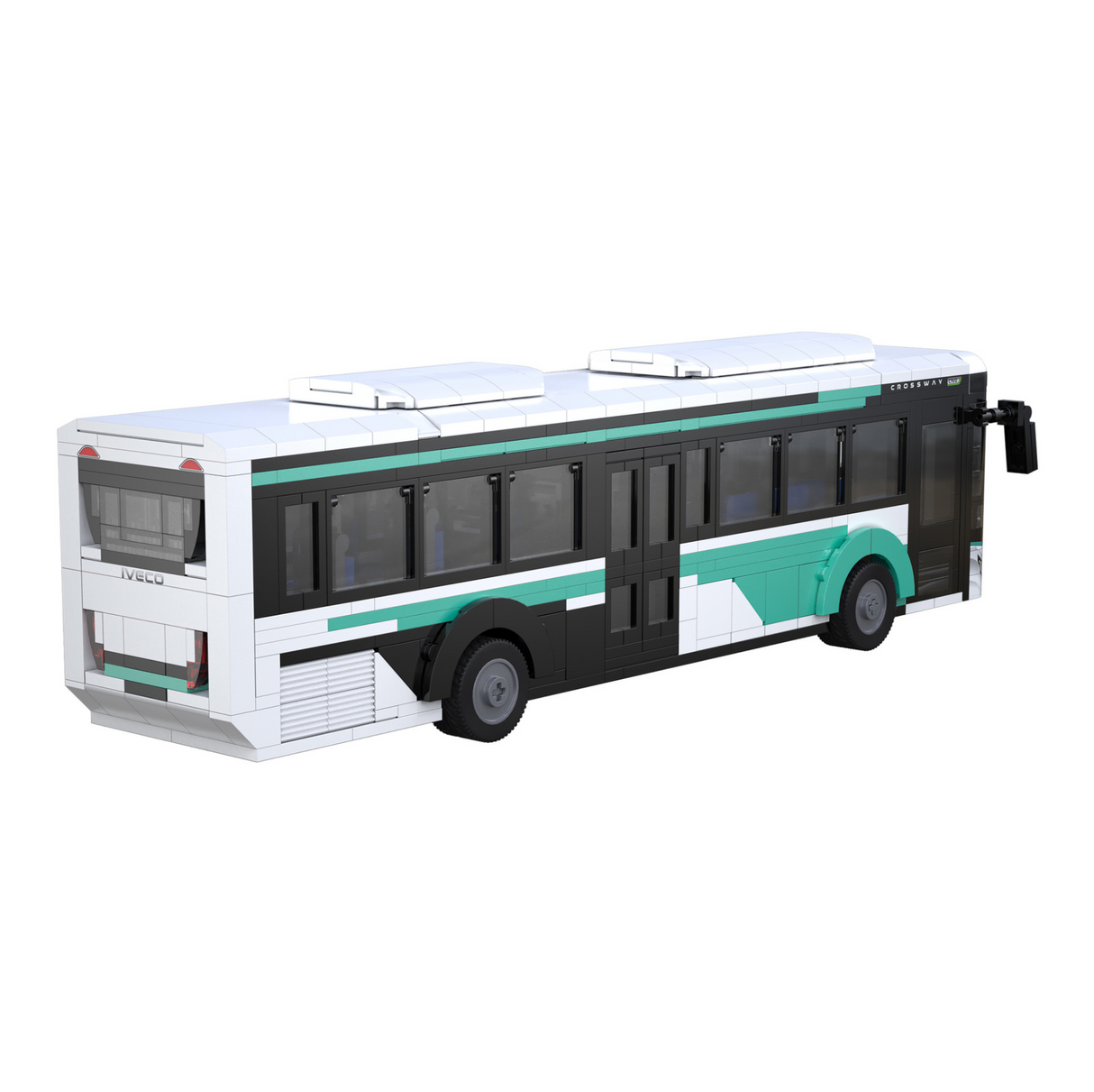 CaDA Iveco Crossway Bus 1:43 832 Pieces Brick Model Kit C59007W