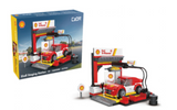 CaDA Shell Pit Stop Staging Station 237 Pieces Brick Model Kit C66035W