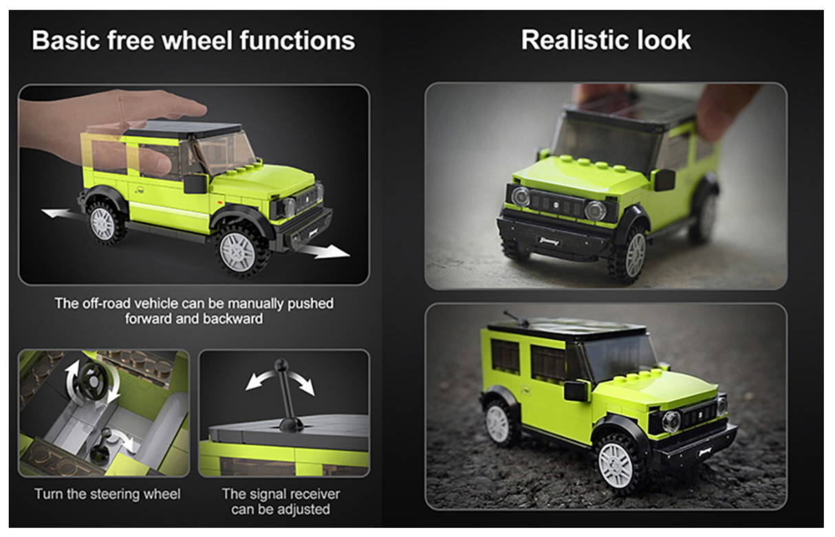 CaDA Suzuki Jimny 1:24 192 Pieces Brick Model Kit C55023W