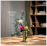 CaDA Oriental Floral Art: Spring 613 pcs Brick Model Kit C59023W