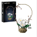 CaDA Oriental Floral Art: Winter 990 pcs Brick Model Kit C59026W