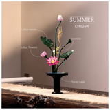 CaDA Oriental Floral Art: Summer 751 pcs Brick Model Kit C59024W