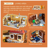 Pantasy Bakery (4-Storey Building) 2663 pcs Brick Model Kit 85013