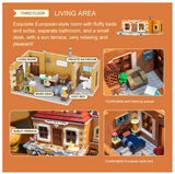 Pantasy Bakery (4-Storey Building) 2663 pcs Brick Model Kit 85013