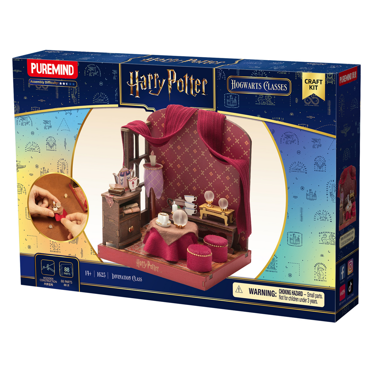 Puremind Harry Potter Hogwarts Divination Class Wooden Kit 1625