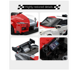 CaDA Toyota GR Supra GT4 Car 1:24 324 Pieces Brick Model Kit C55041W