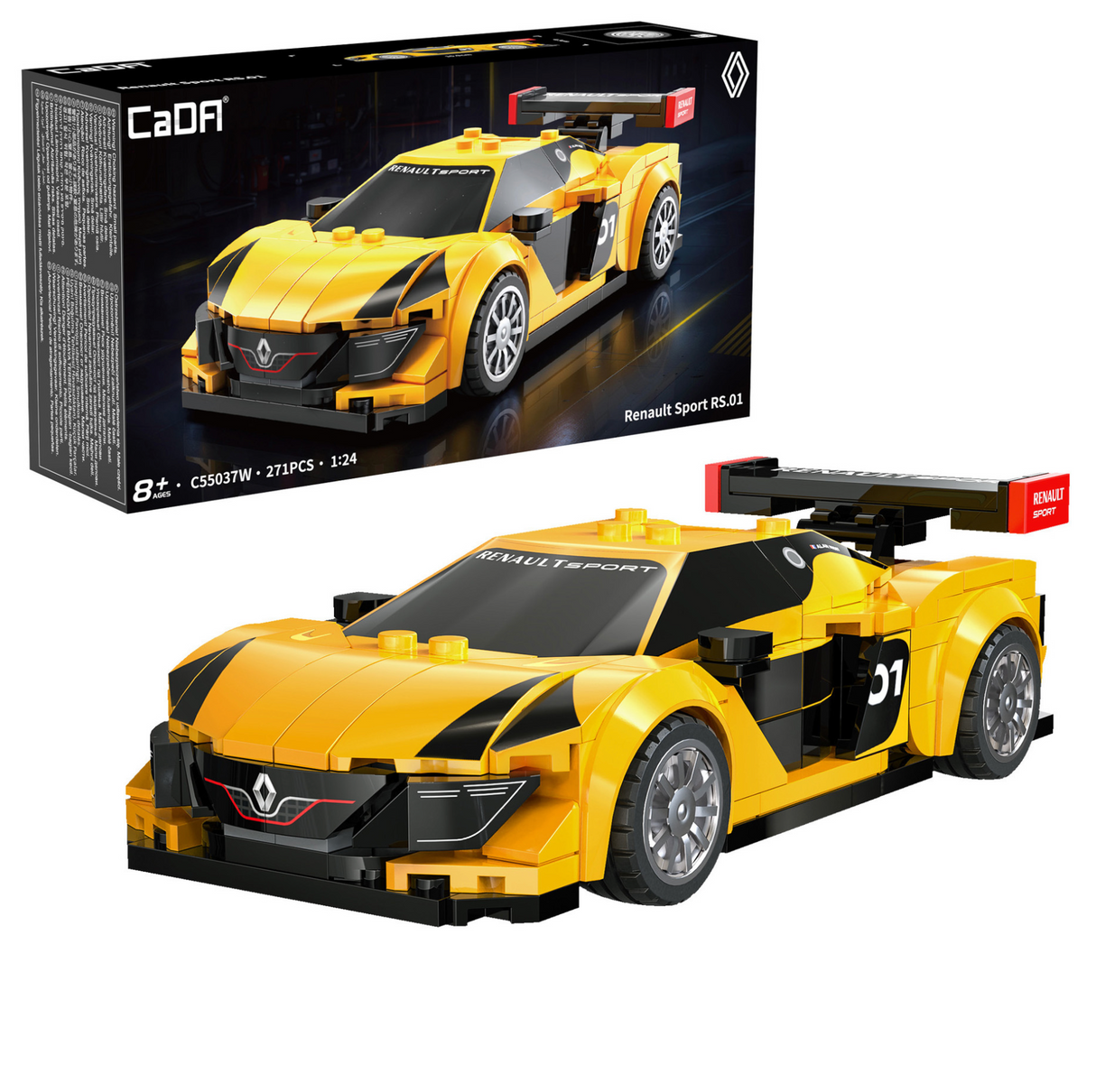 CaDA Renault Sport RS.01 1:24 271 Pieces Brick Model Kit C55037W