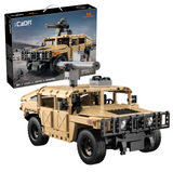 CaDA Humvee - RC Dual Mode Control - 1:14 628 Pieces Brick Model Kit C51202W