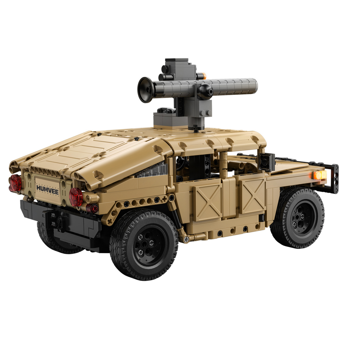 CaDA Humvee - RC Dual Mode Control - 1:14 628 Pieces Brick Model Kit C51202W