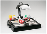 Tamiya Work Stand with Magnifying Lens & LED Lights - Item #74064