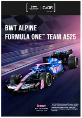 CaDA BWT Alpine F1 Team A525 1:24 300 Pieces Brick Model Kit C55024W