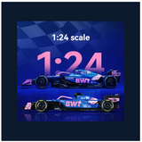 CaDA BWT Alpine F1 Team A525 1:24 300 Pieces Brick Model Kit C55024W