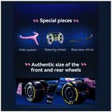 CaDA BWT Alpine F1 Team A525 1:24 300 Pieces Brick Model Kit C55024W