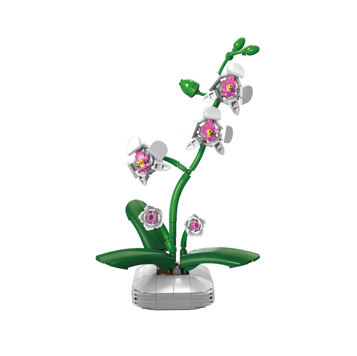CaDA Orchid Building Block Planter 237 pcs Brick Model Kit C59028W