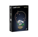 CaDA Oriental Floral Art: Winter 990 pcs Brick Model Kit C59026W