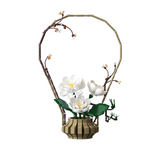 CaDA Oriental Floral Art: Winter 990 pcs Brick Model Kit C59026W