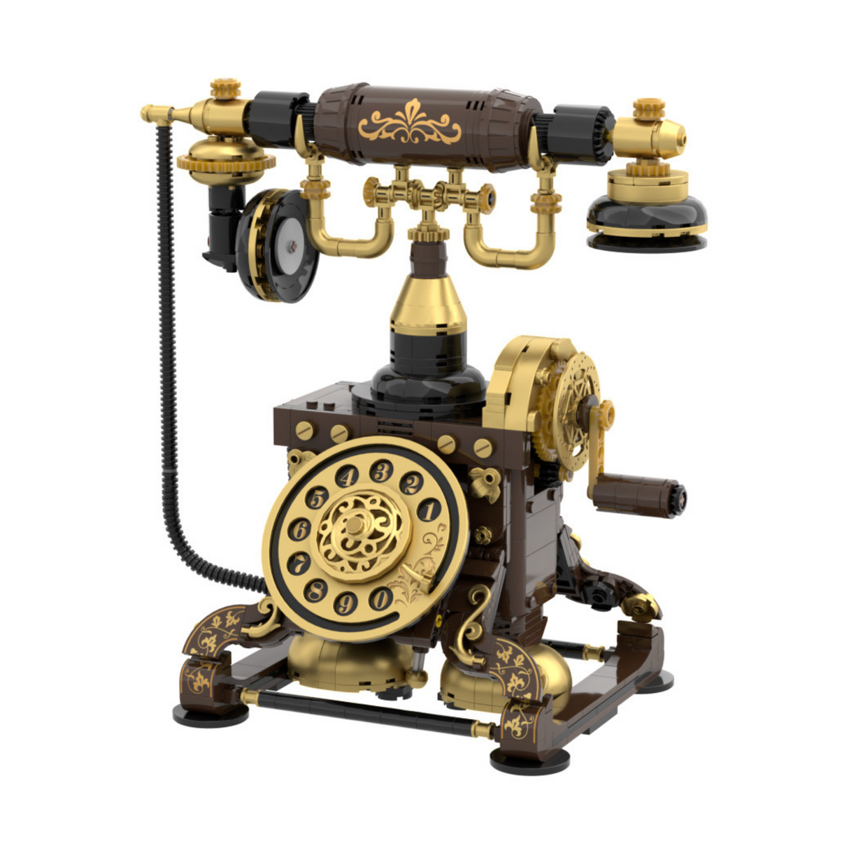 Pantasy Retro Rotary Telephone 766 pcs Brick Model Kit 85018