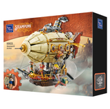 Pantasy Steampunk Airship 1949 pcs Brick Model Kit 85021