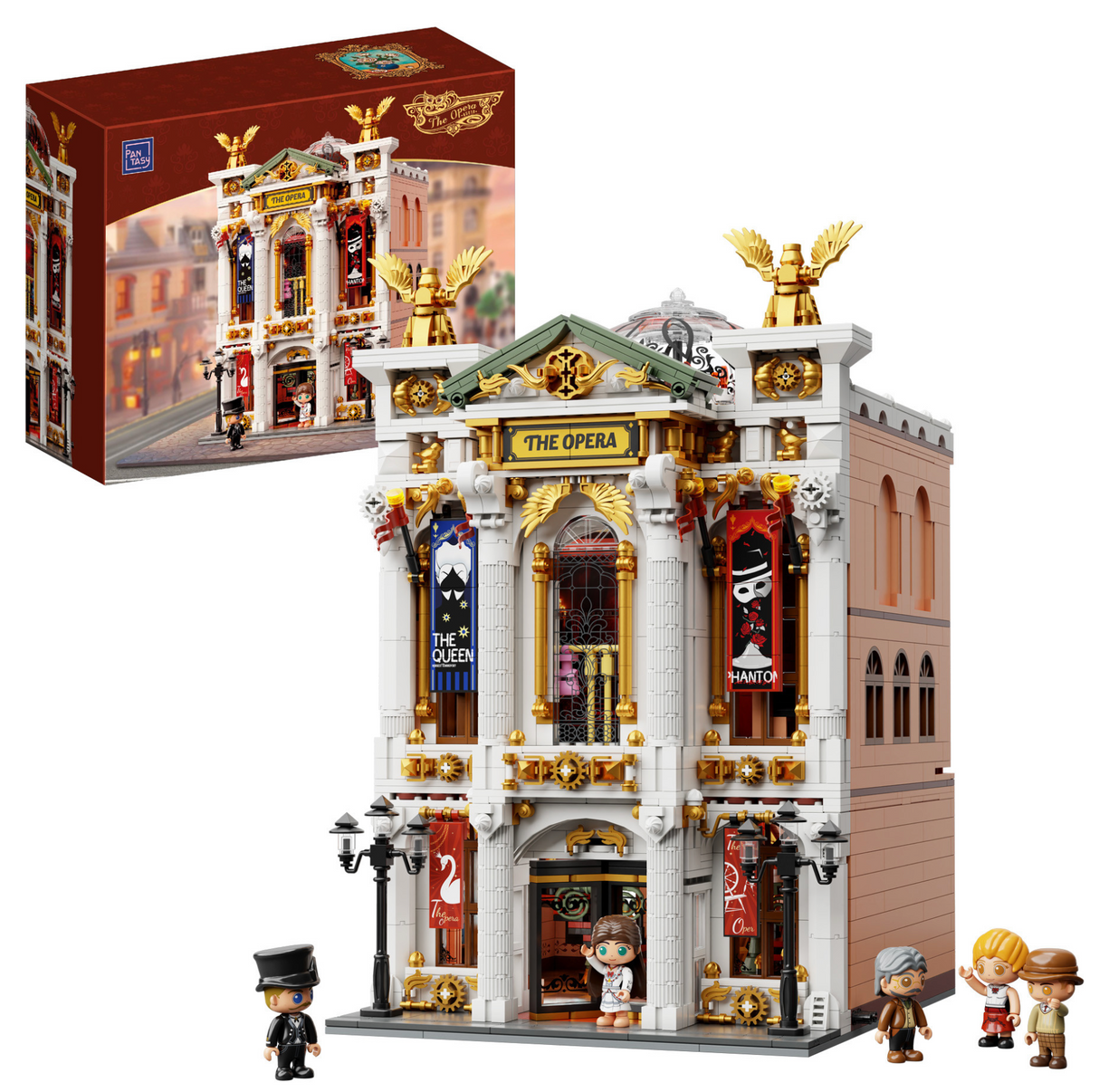 Pantasy The Opera Building 3518 pcs Brick Model Kit 85019