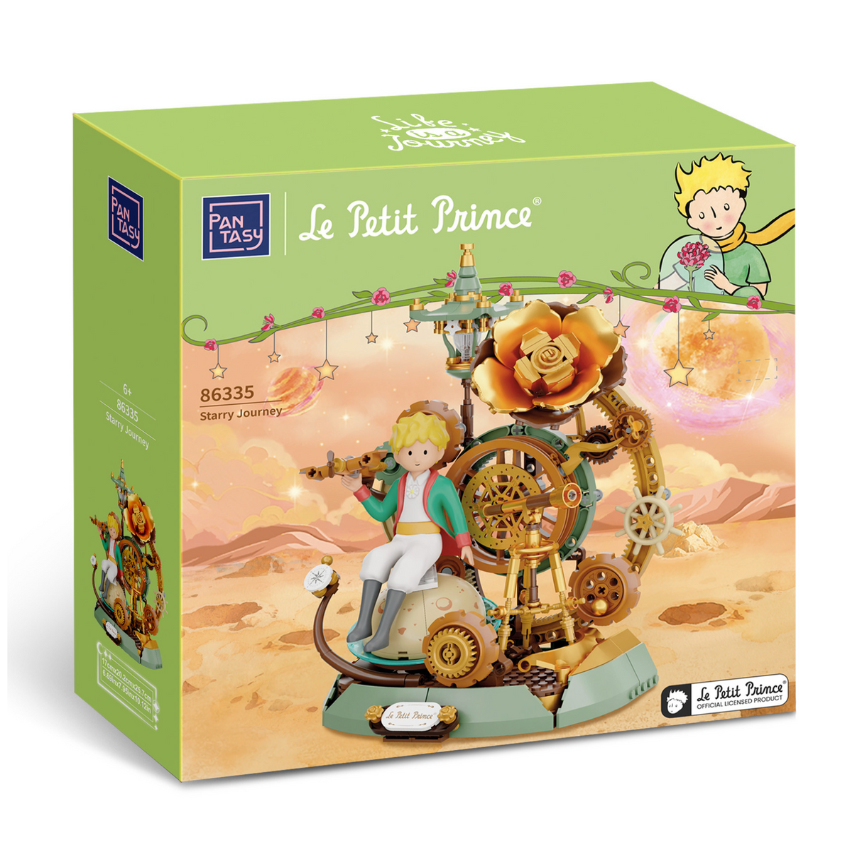 Pantasy Le Petit Prince™ Starry Journey 300 pcs Brick Model Kit 86335
