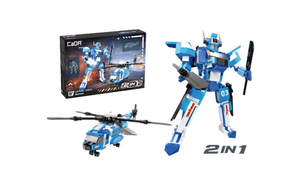 CaDA Ultimate Mecha Robot Bundle - 8 Kits - makes 4 Robots and 4 War Machines