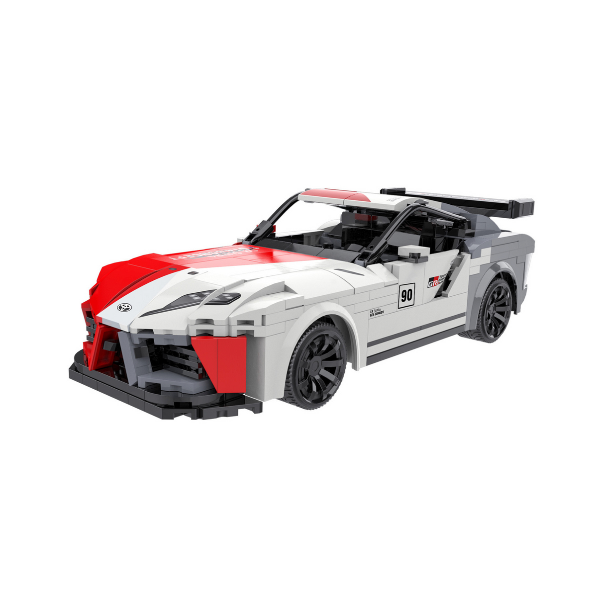 CaDA Toyota GR Supra GT4 Car 1:20 356 Pieces Brick Model Kit - RC Control - C51098W