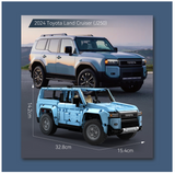 CaDA Toyota Land Cruiser J250 Prado 1:14 586 Pieces Brick Model Kit - RC Control - C51209W