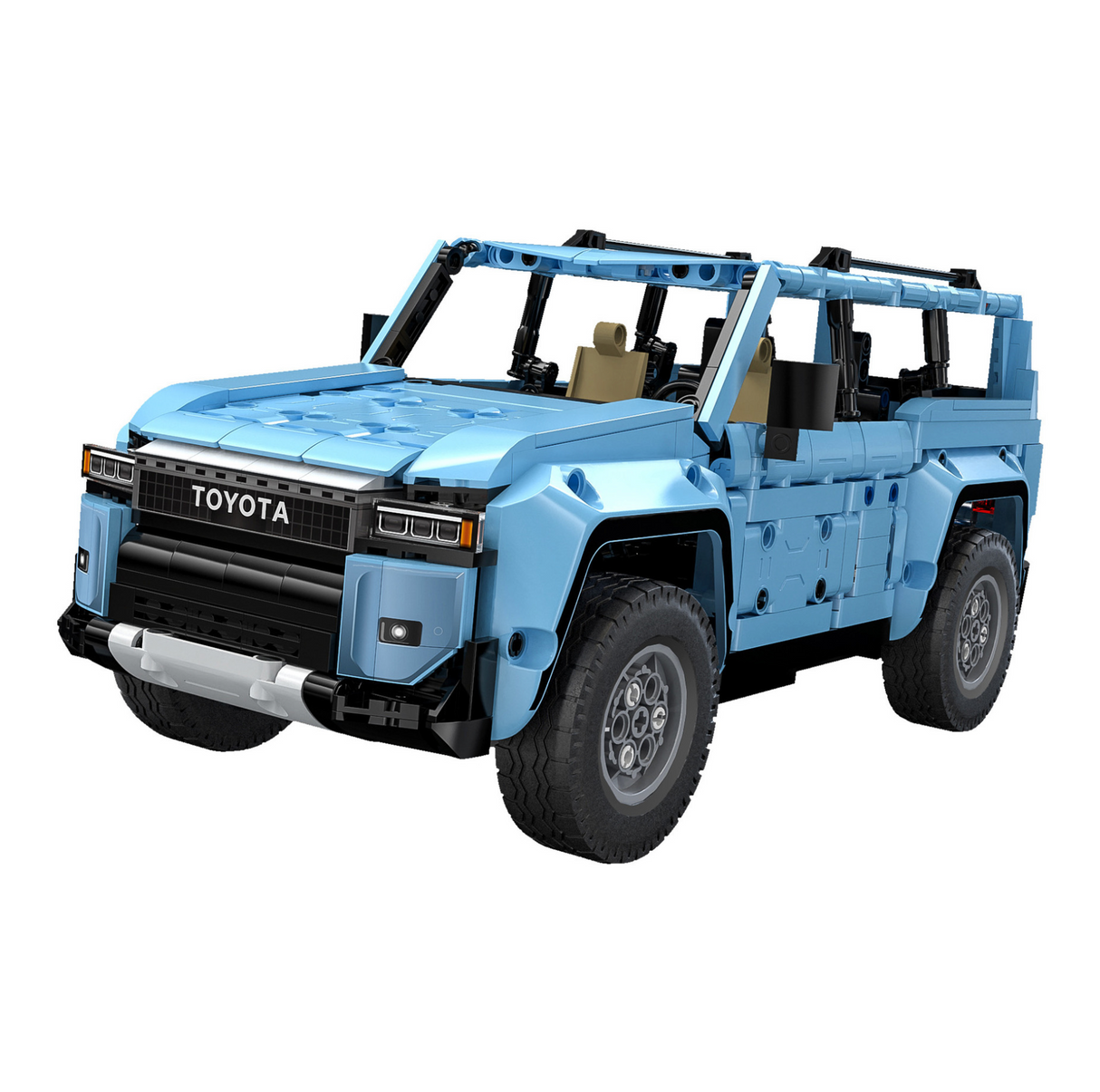 CaDA Toyota Land Cruiser J250 Prado 1:14 586 Pieces Brick Model Kit - RC Control - C51209W