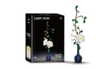 CaDA Artisan Oriental Floral Art: Serene Indigo 324 pcs Brick Model Kit C59033W