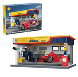 CaDA Shell Maintenance Service Station 330 Pieces Brick Model Kit C66034W