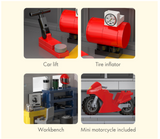 CaDA Shell Maintenance Service Station 330 Pieces Brick Model Kit C66034W