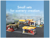CaDA Shell Maintenance Service Station 330 Pieces Brick Model Kit C66034W