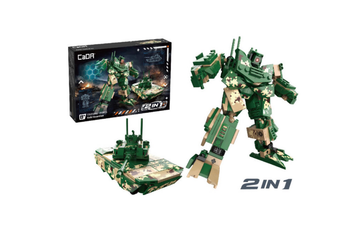 CaDA Ultimate Mecha Robot Bundle - 8 Kits - makes 4 Robots and 4 War Machines