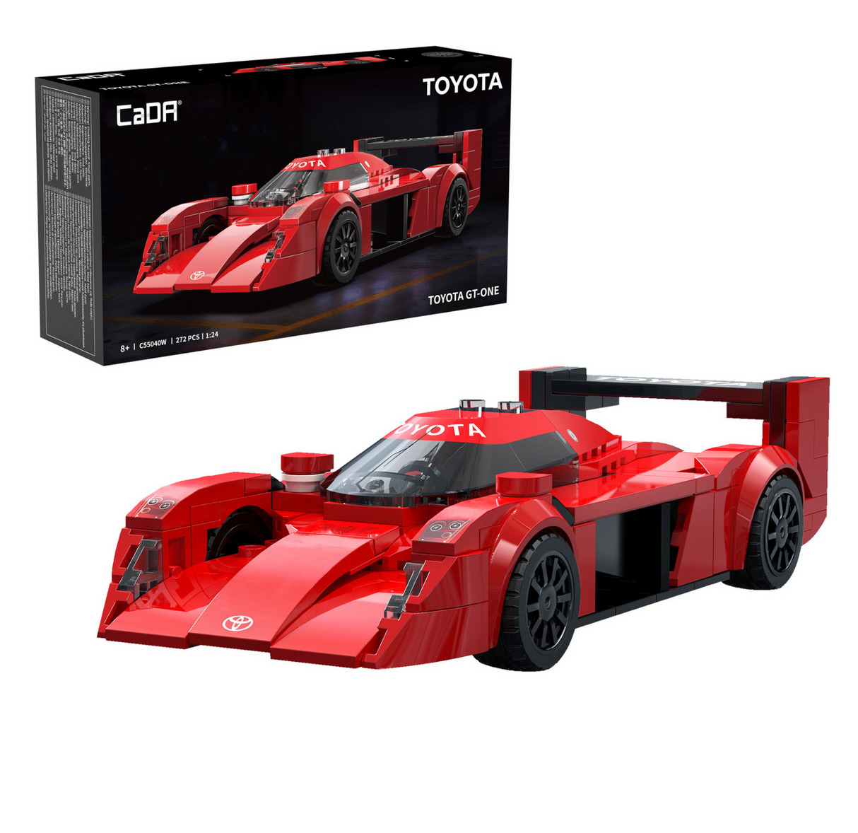 CaDA Toyota GT-One Racing Car 1:24 272 Pieces Brick Model Kit C55040W