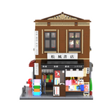 CaDA Japanese Bookshop Building 1292 pcs Brick Model Kit C66020W