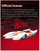 CaDA Speed Racer Shooting Star Car 1:24 250 Pieces Brick Model Kit C55088W
