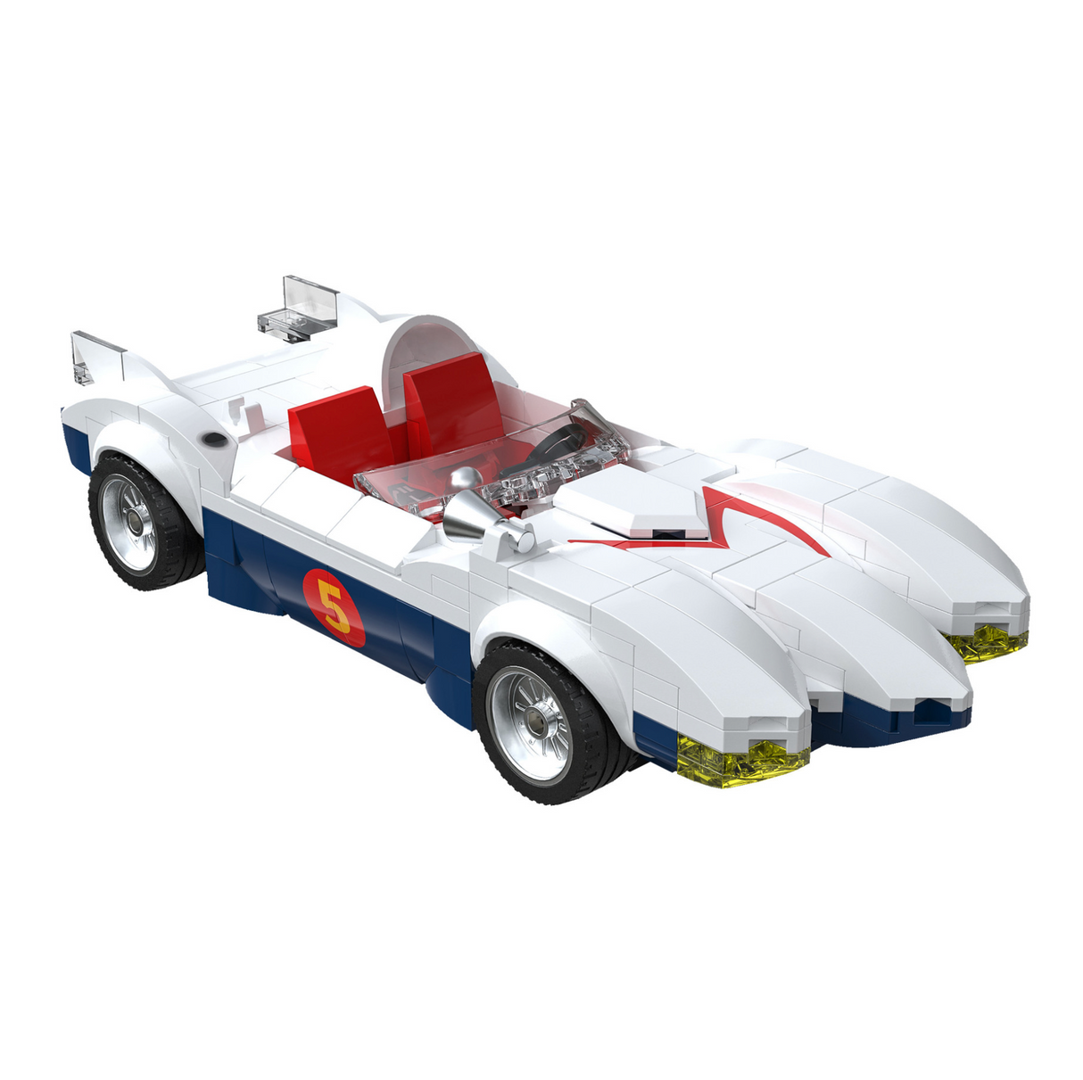 CaDA Speed Racer Mach 5 Car 1:24 294 Pieces Brick Model Kit C55087W