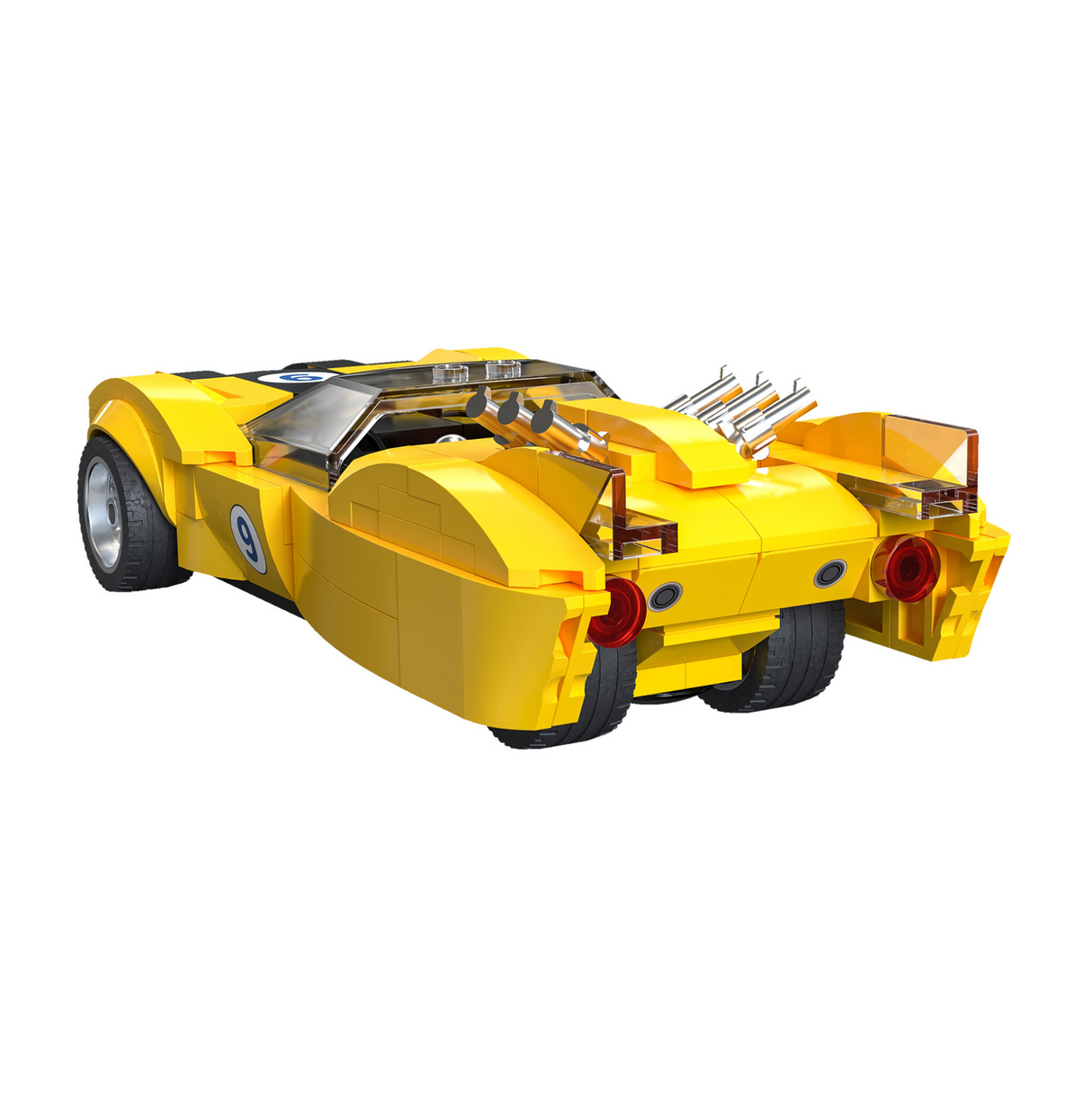 CaDA Speed Racer Shooting Star Car 1:24 250 Pieces Brick Model Kit C55088W