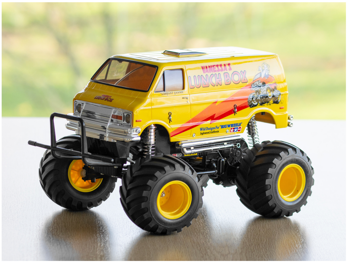 Tamiya RC Lunch Box Mayhem! OG, Black Edition and EVO - Items #58755, 58546, 58347