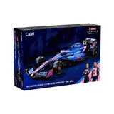 CaDA BWT Alpine F1 Team A525 1:8 2173 Pieces Brick Model Kit C64012W