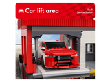 CaDA Shell Service Station with Car 1697 Pieces Brick Model Kit C66025W