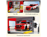 CaDA Shell Service Station with Car 1697 Pieces Brick Model Kit C66025W